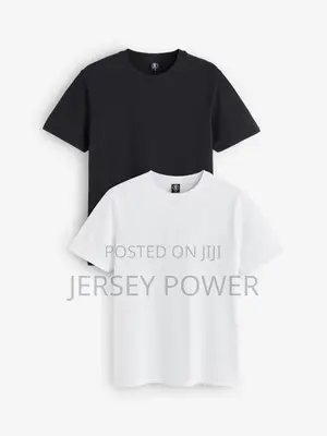 Heavy 100% Cotton Plain T-Shirt