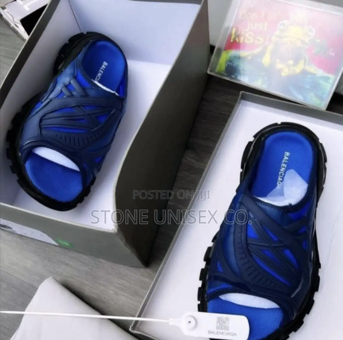 Balenciaga Track Slippers