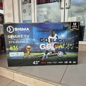 Nice Sigma TV 43 Inches Smart Android TV With Free Wall Mount Availabl