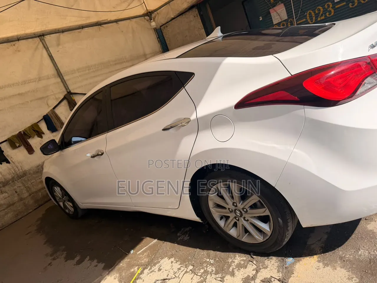 Hyundai Elantra 2014 White