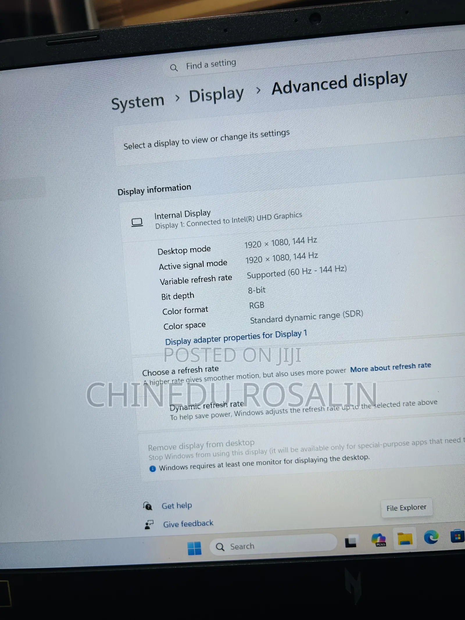 Laptop Acer Nitro V 15 16GB Intel Core i7 SSD 1T