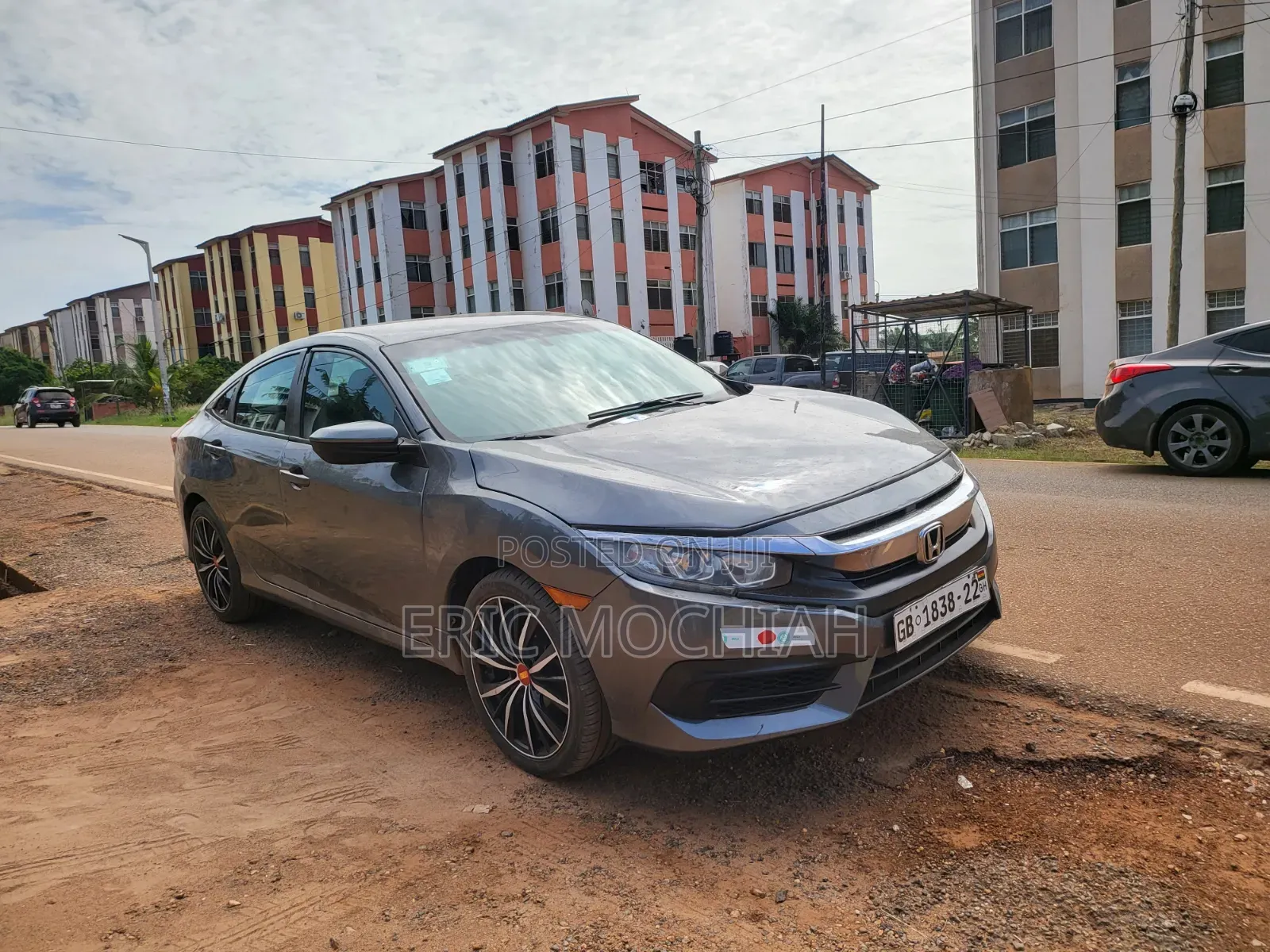 Honda Civic LX 4dr Sedan (2.0L 4cyl) 2016 Gray