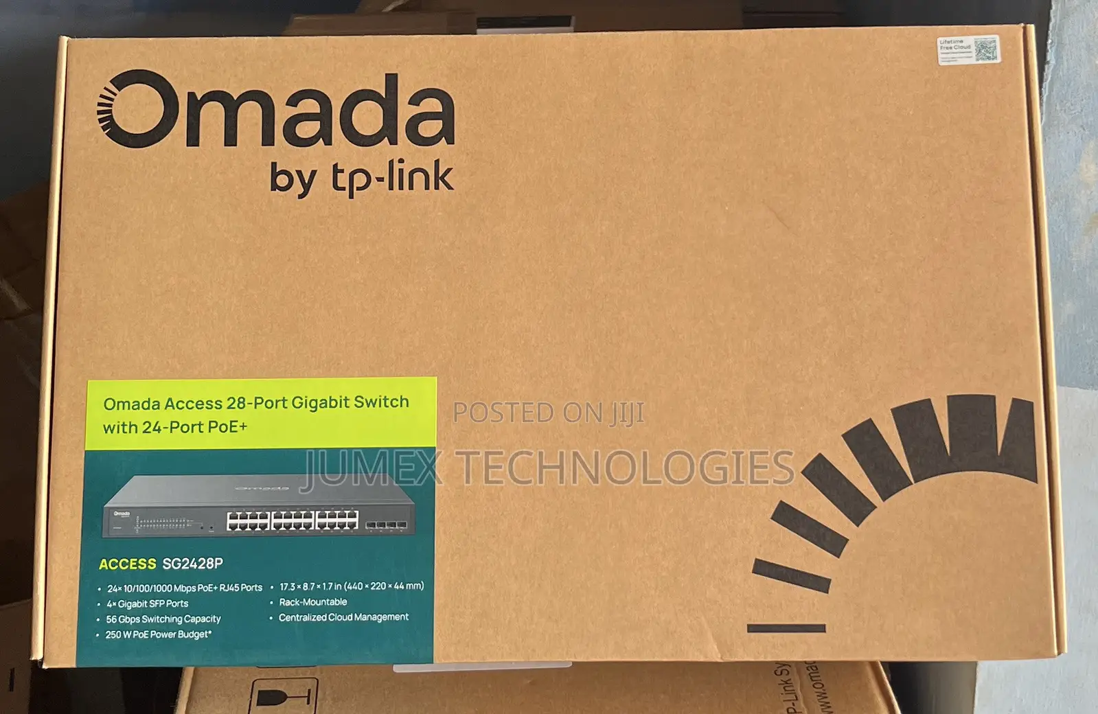 TP- LINK Omada Access 28-Port Gigabit Switch With 24-Port PoE+