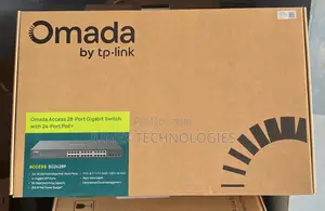 TP- LINK Omada Access 28-Port Gigabit Switch With 24-Port PoE+
