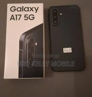 New Samsung Galaxy A17 5G 256 GB Black