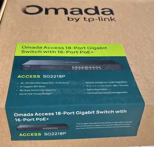 TP-Link Omada Access 18-Port Gigabit Switch With 16-Port PoE+ SG2218P