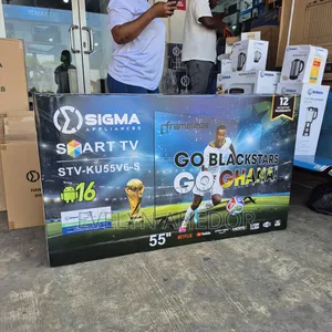 2026 Model of Sigma 55 Inches Smart Android TV Uhd