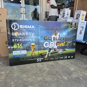 2026 Model of Sigma 55 Inches Smart Android TV Uhd