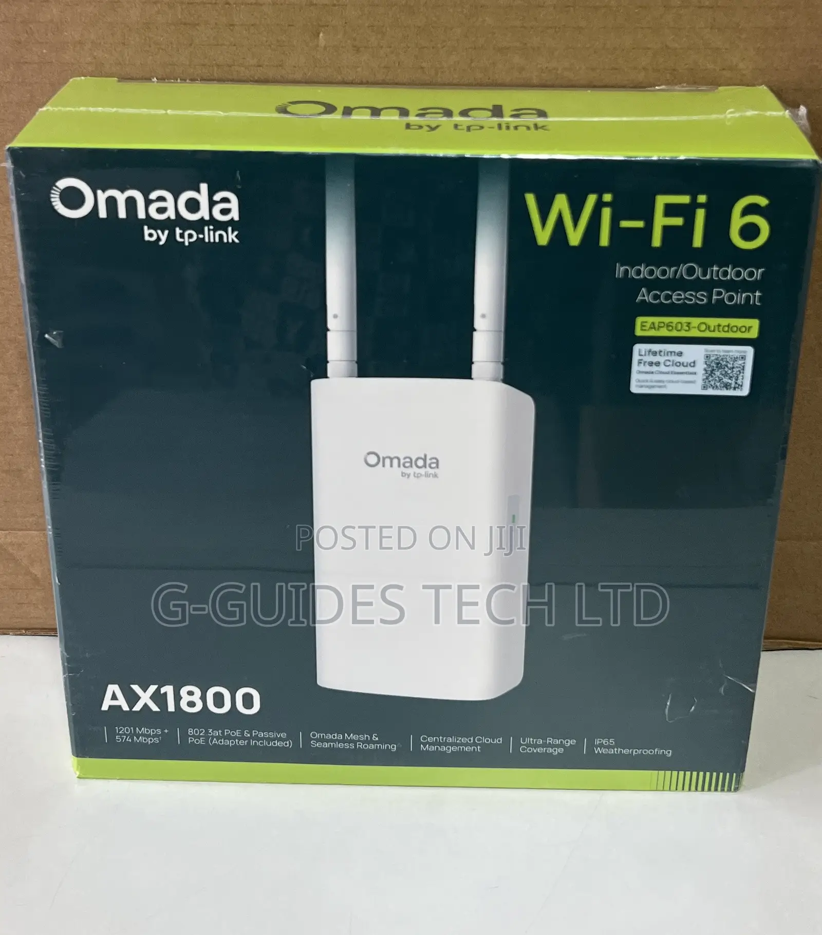 TP-Link EAP603-Outdoor AX1800 Dual-Band Wi-Fi 6 Access Point