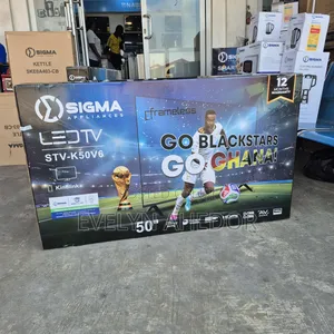 Utra Model Sigma 50 Inches Fresh in Box With Good Quality Picture
