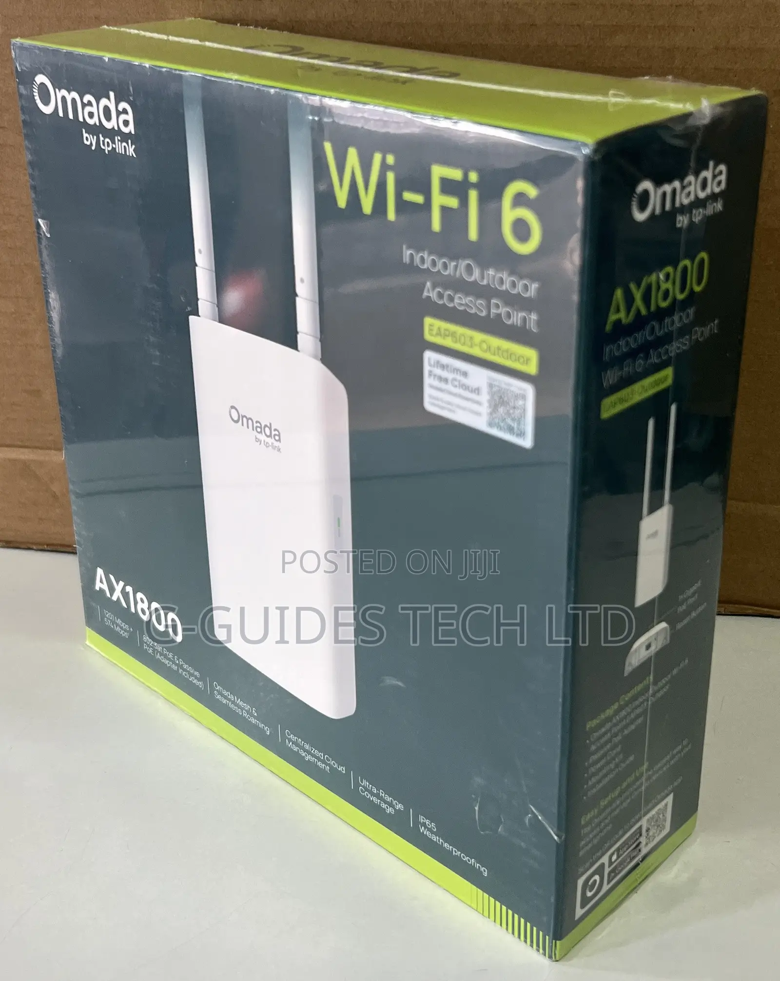TP-Link EAP603-Outdoor AX1800 Dual-Band Wi-Fi 6 Access Point