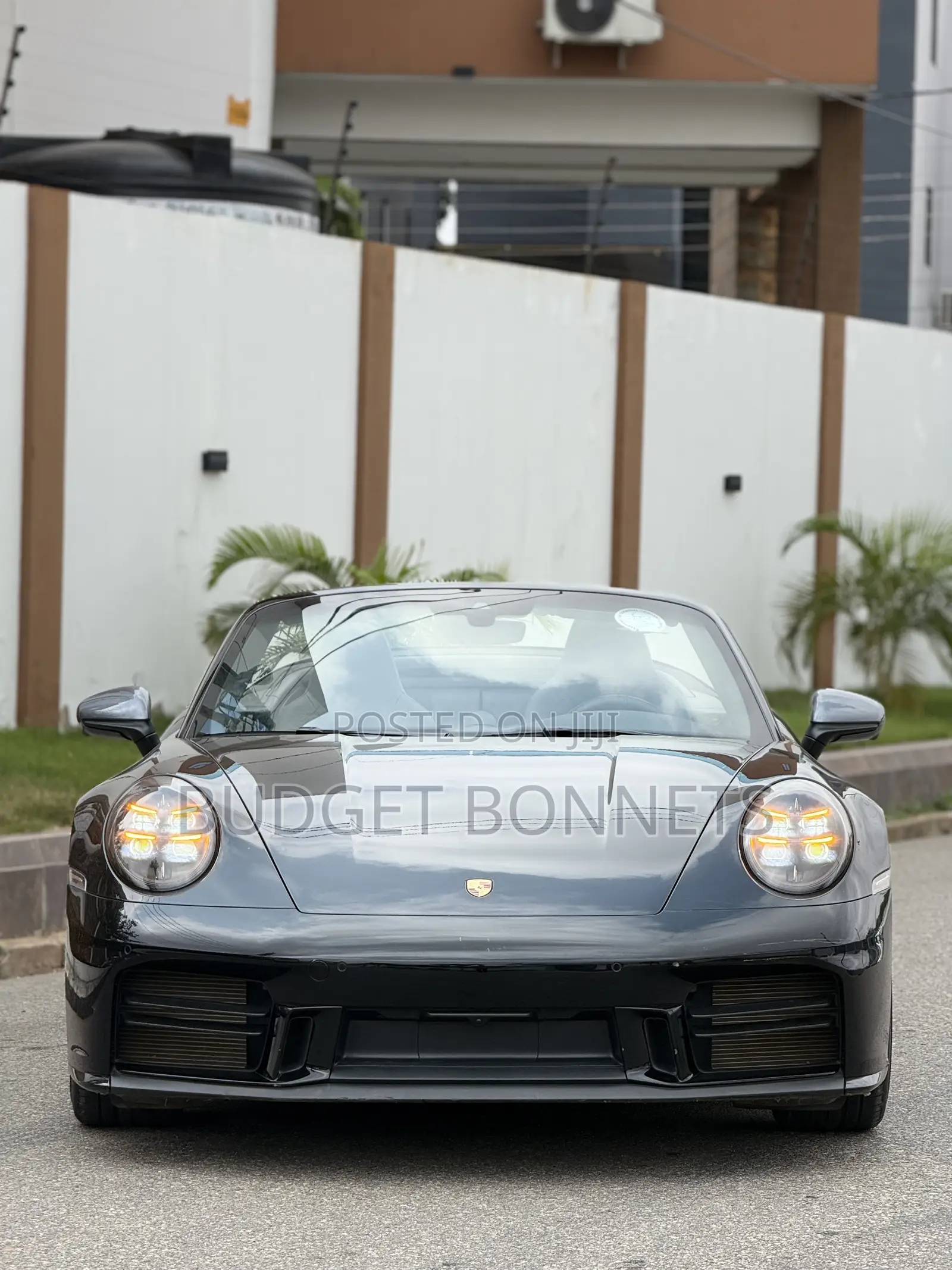 Porsche 911 Carrera Cabriolet 2025 Black