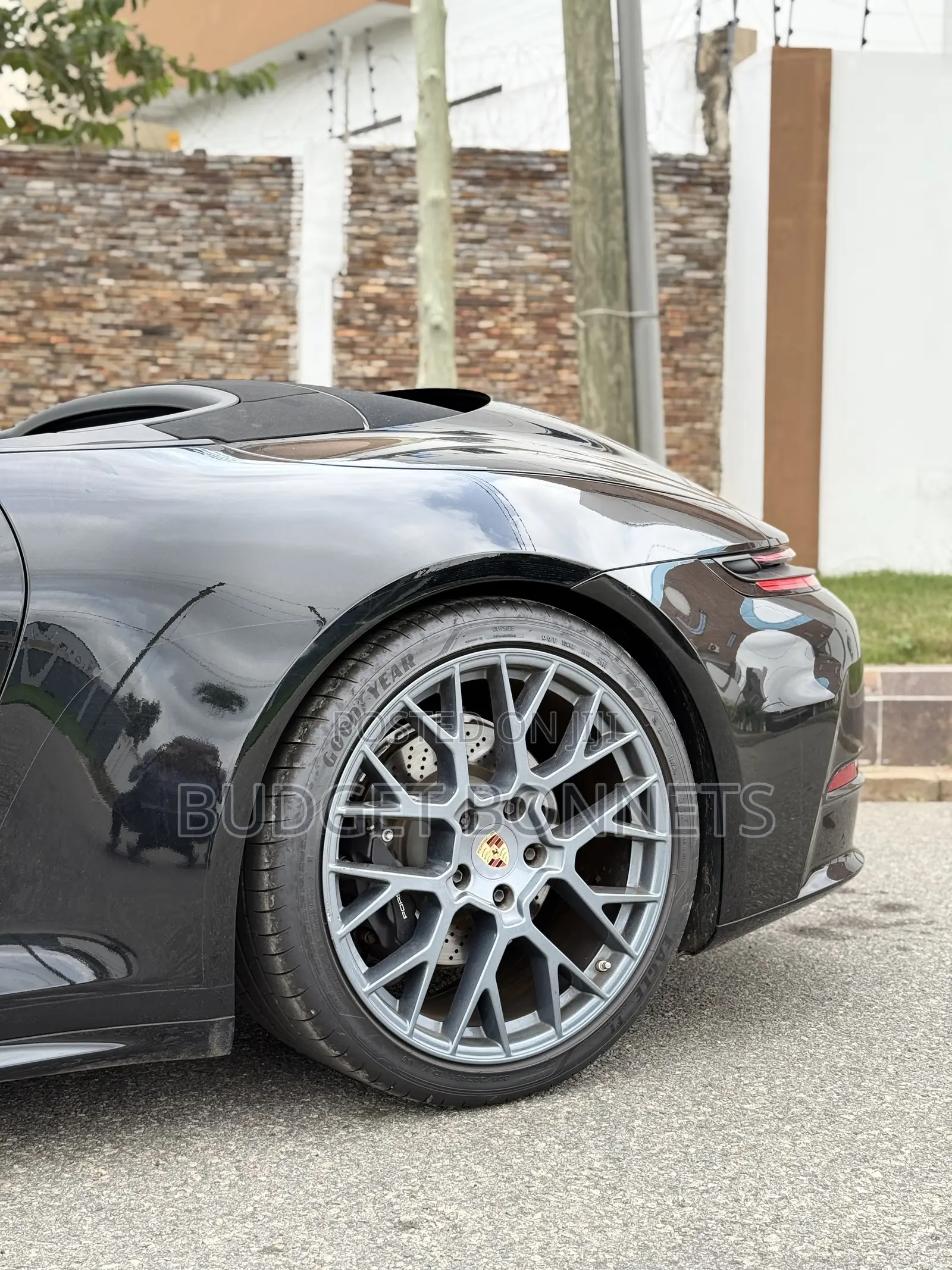 Porsche 911 Carrera Cabriolet 2025 Black