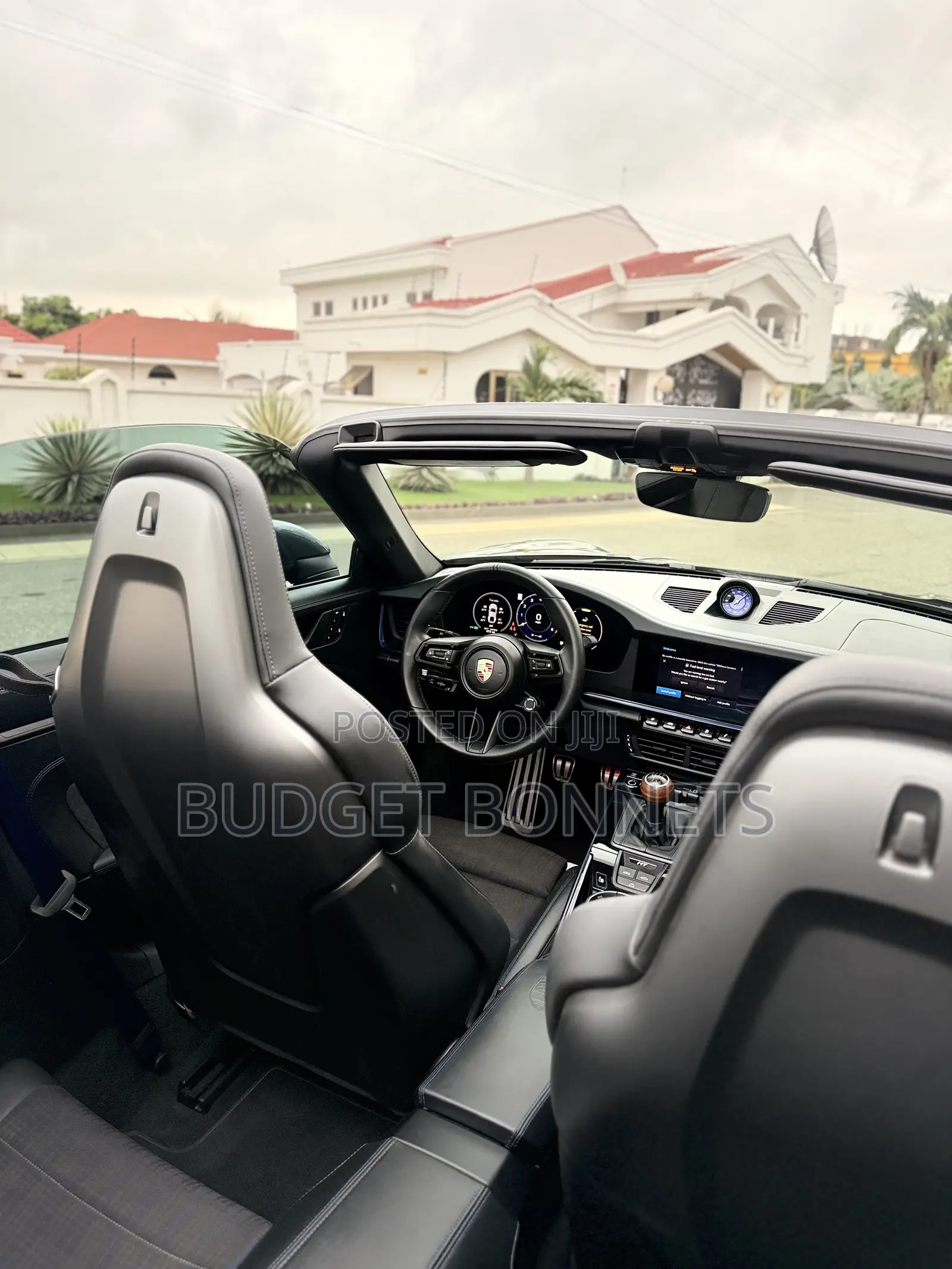 Porsche 911 Carrera Cabriolet 2025 Black