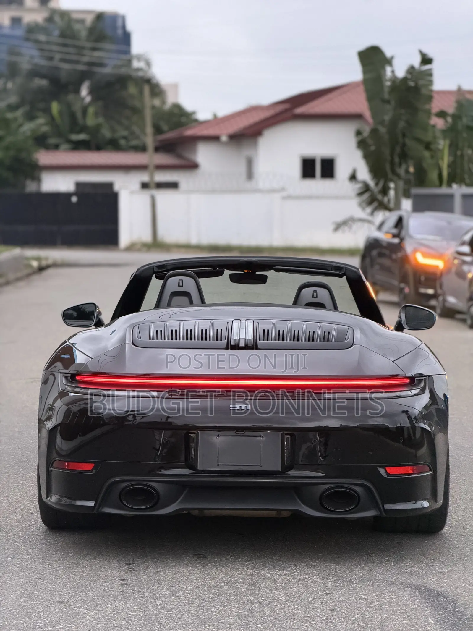 Porsche 911 Carrera Cabriolet 2025 Black