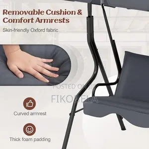 Swing Chair Khaki 3 Seater E-128