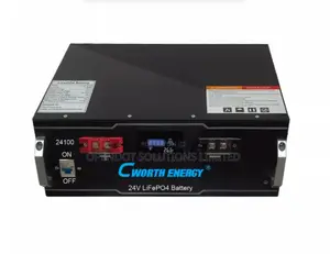 Solar Lithium Ion Batterie 24100 24v 100ah (2.4kwh)