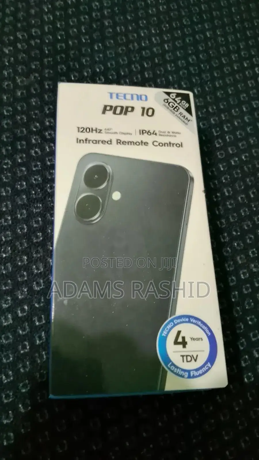 Tecno Pop 10 64 GB White