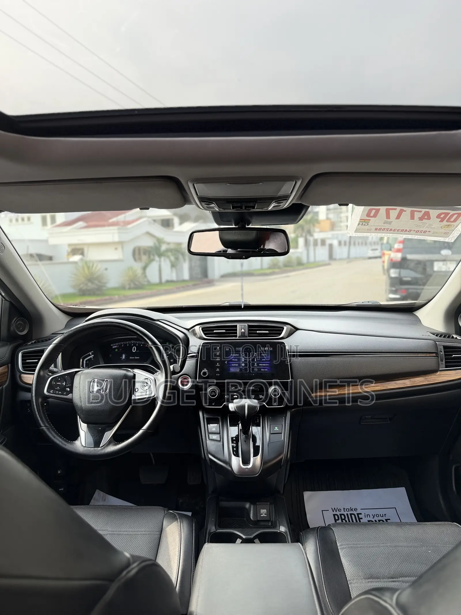 Honda CR-V Touring AWD 2018 Silver