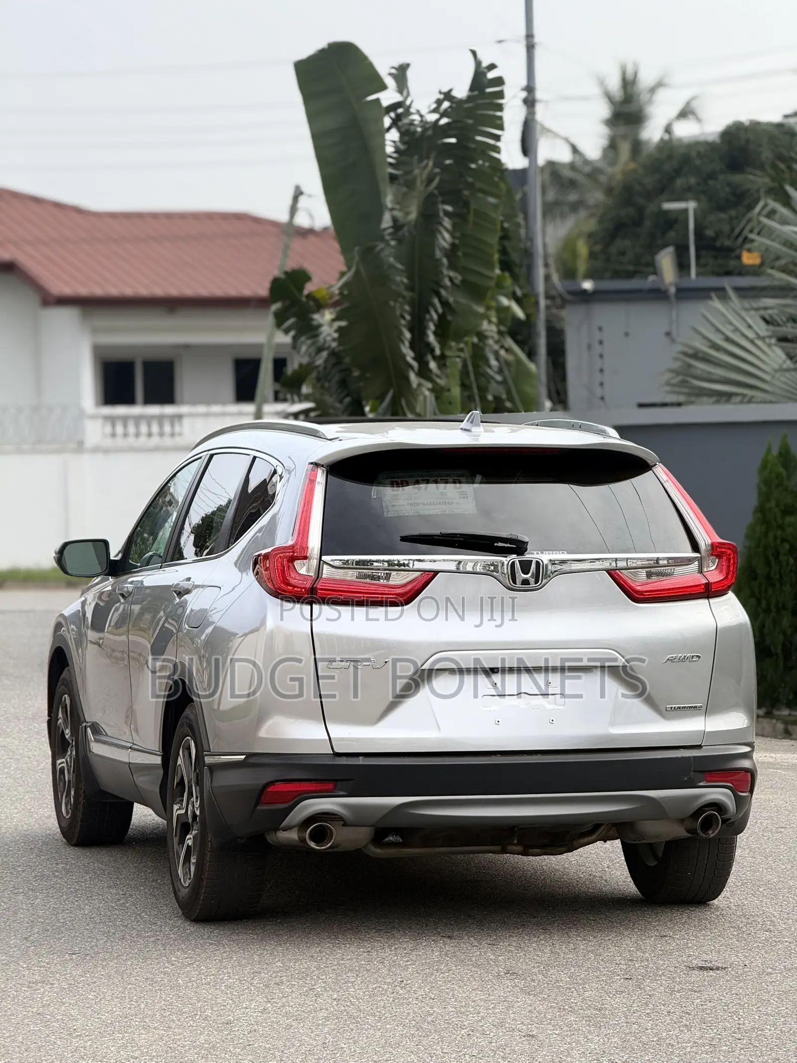Honda CR-V Touring AWD 2018 Silver