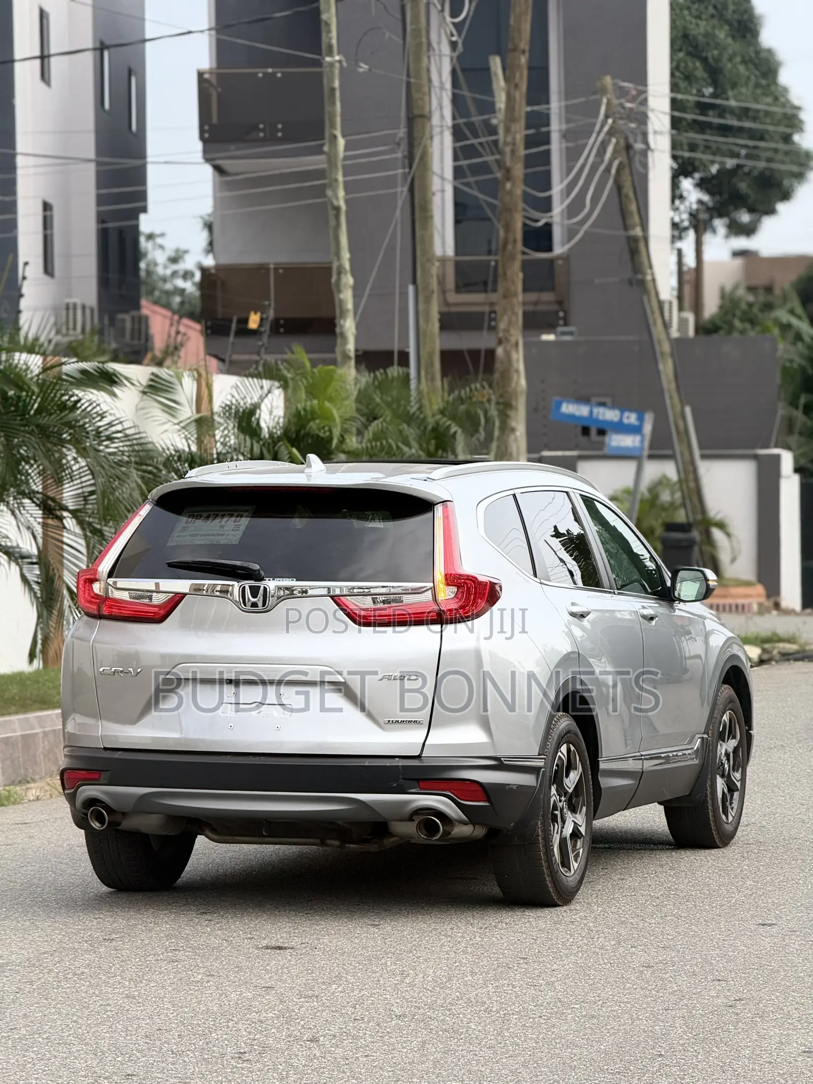 Honda CR-V Touring AWD 2018 Silver
