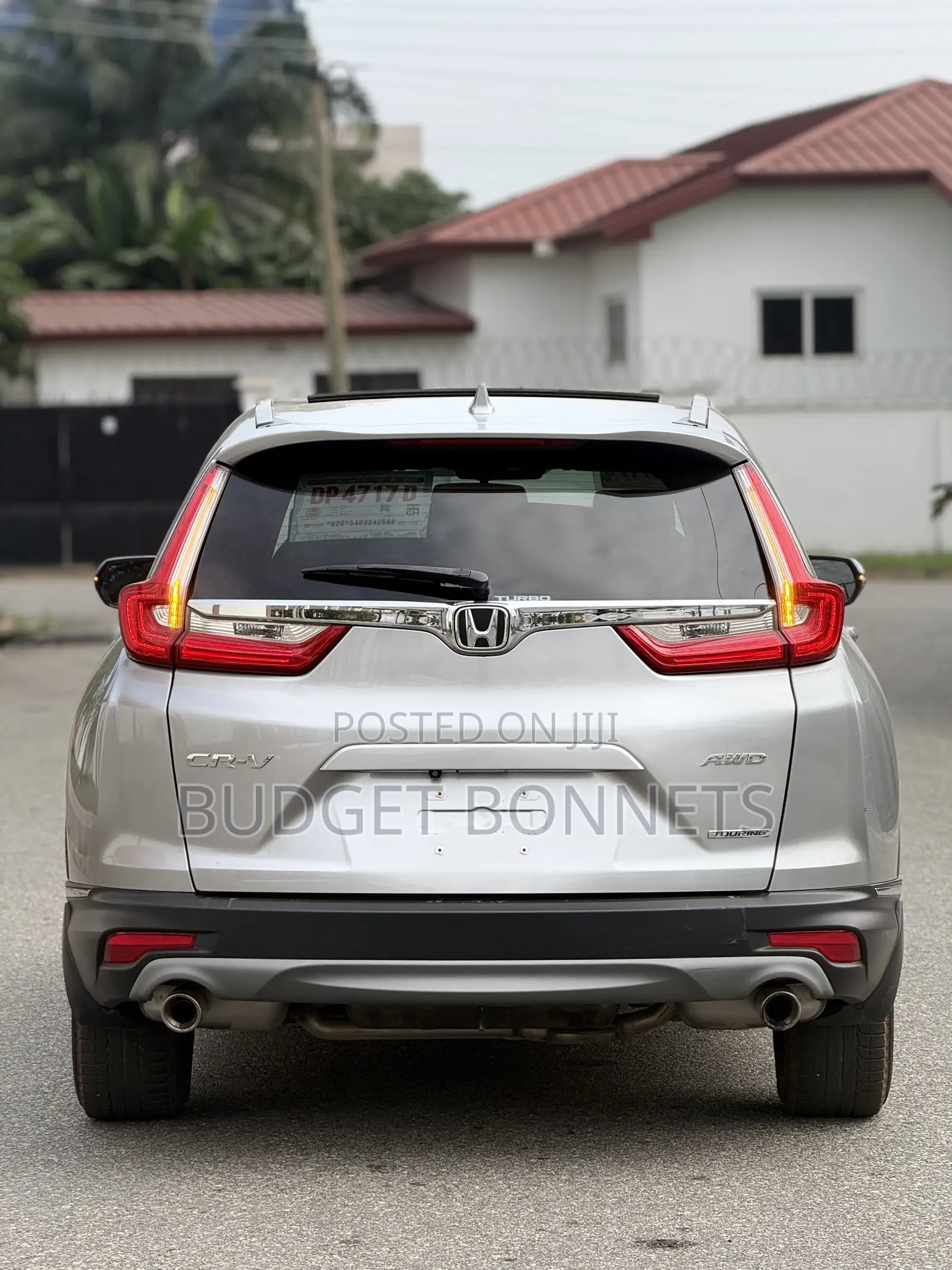 Honda CR-V Touring AWD 2018 Silver