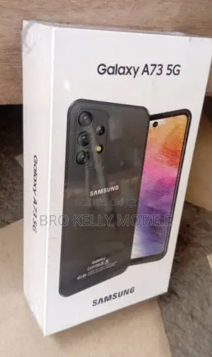 New Samsung Galaxy A73 5G 256 GB Black
