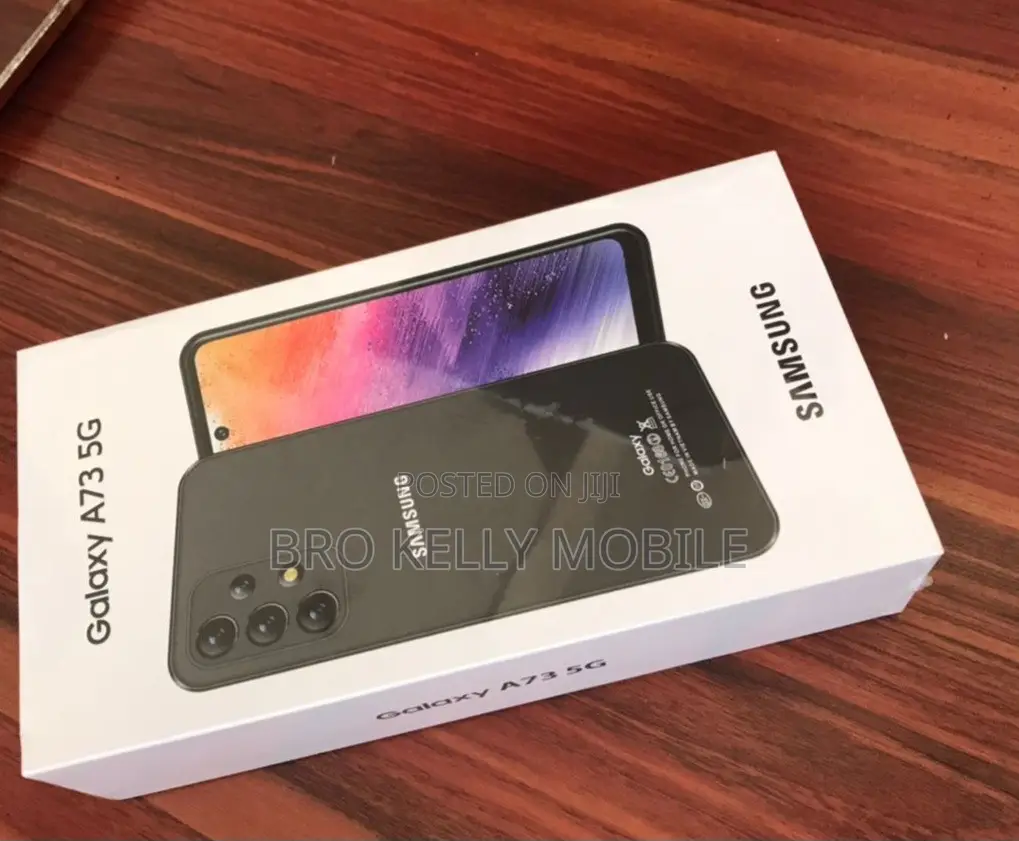 New Samsung Galaxy A73 5G 256 GB Black
