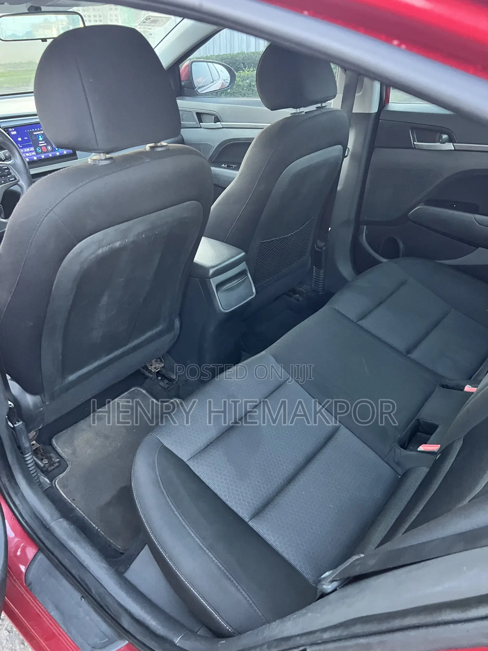 Hyundai Elantra 2016 Red