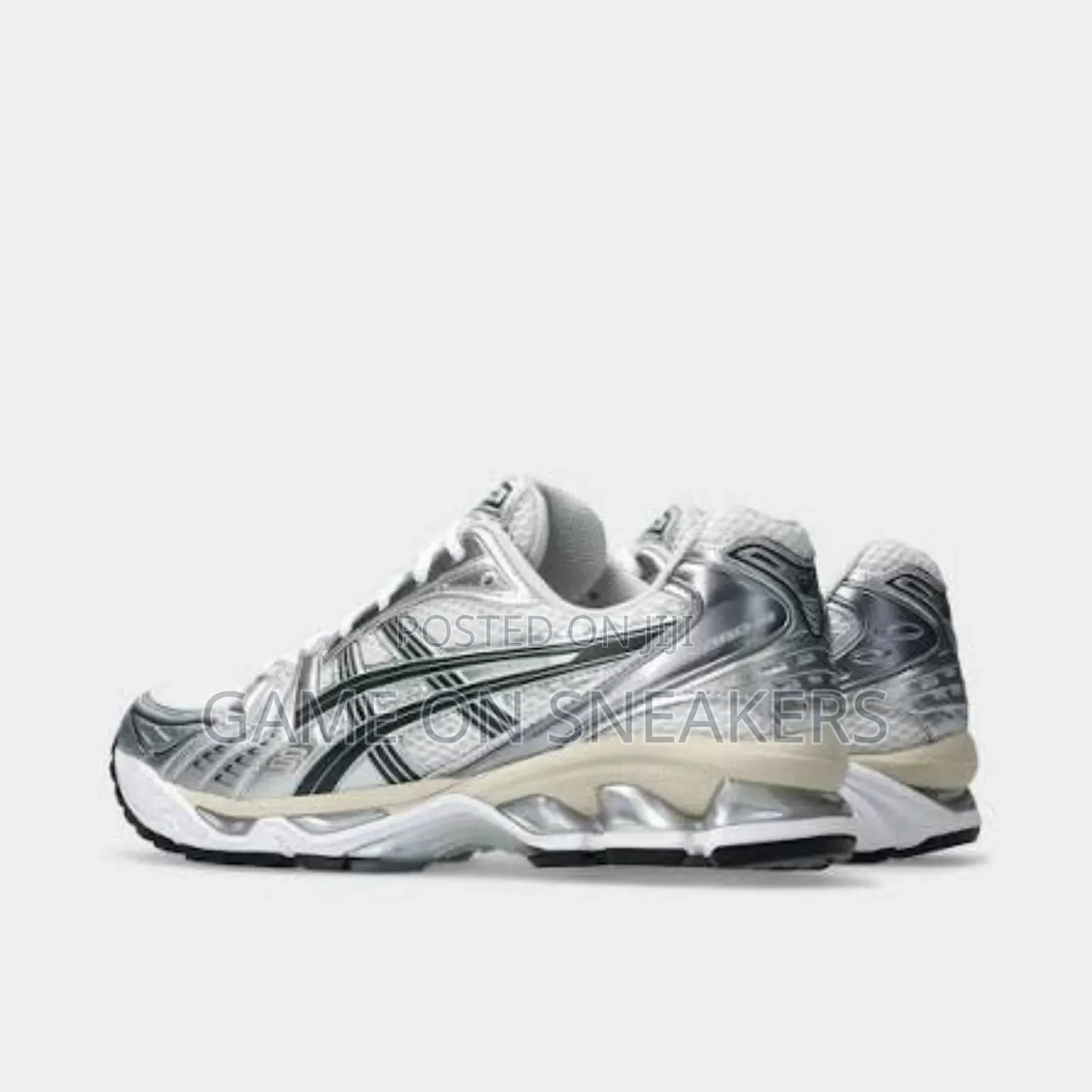 ASICS GEL-Kayano 14 White Metallic Silver