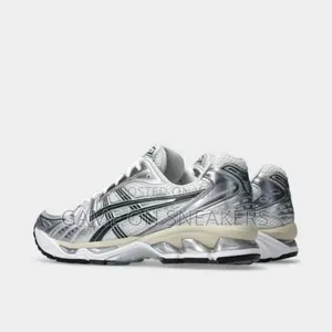 ASICS GEL-Kayano 14 White Metallic Silver