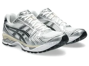 ASICS GEL-Kayano 14 White Metallic Silver