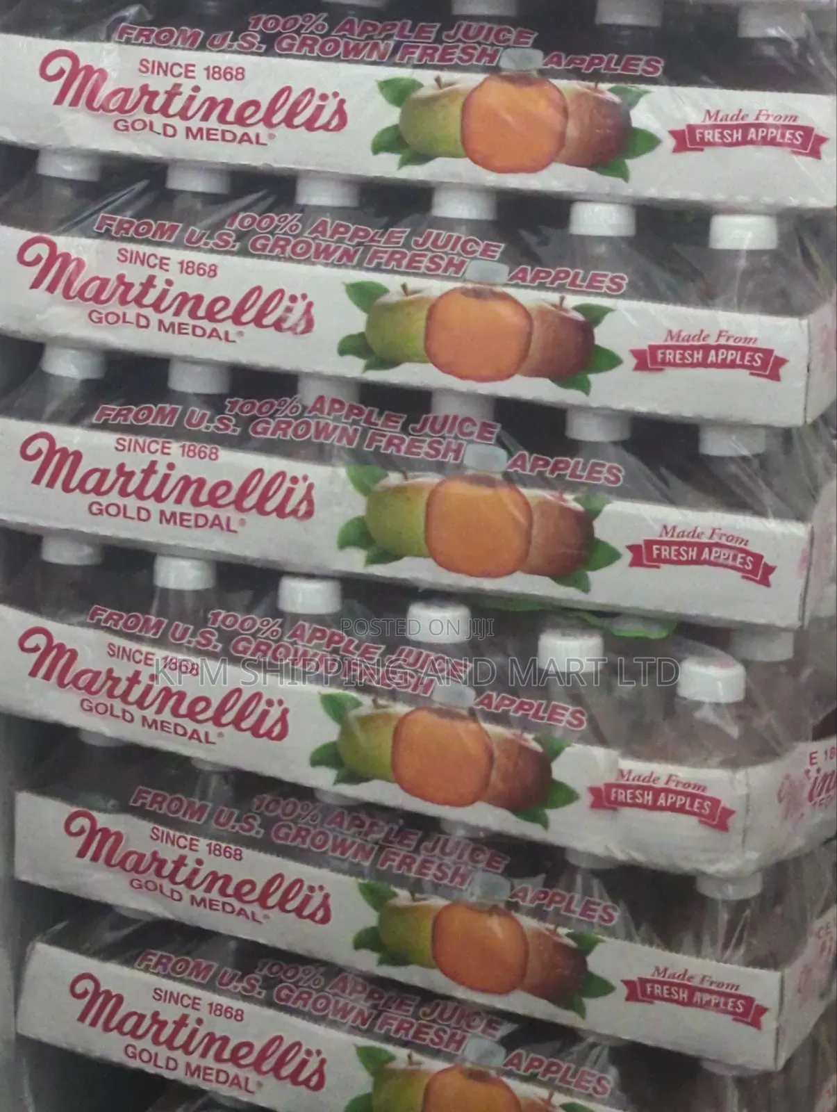 Martellenis Apple Juice(Plastic Bottle 24pack)