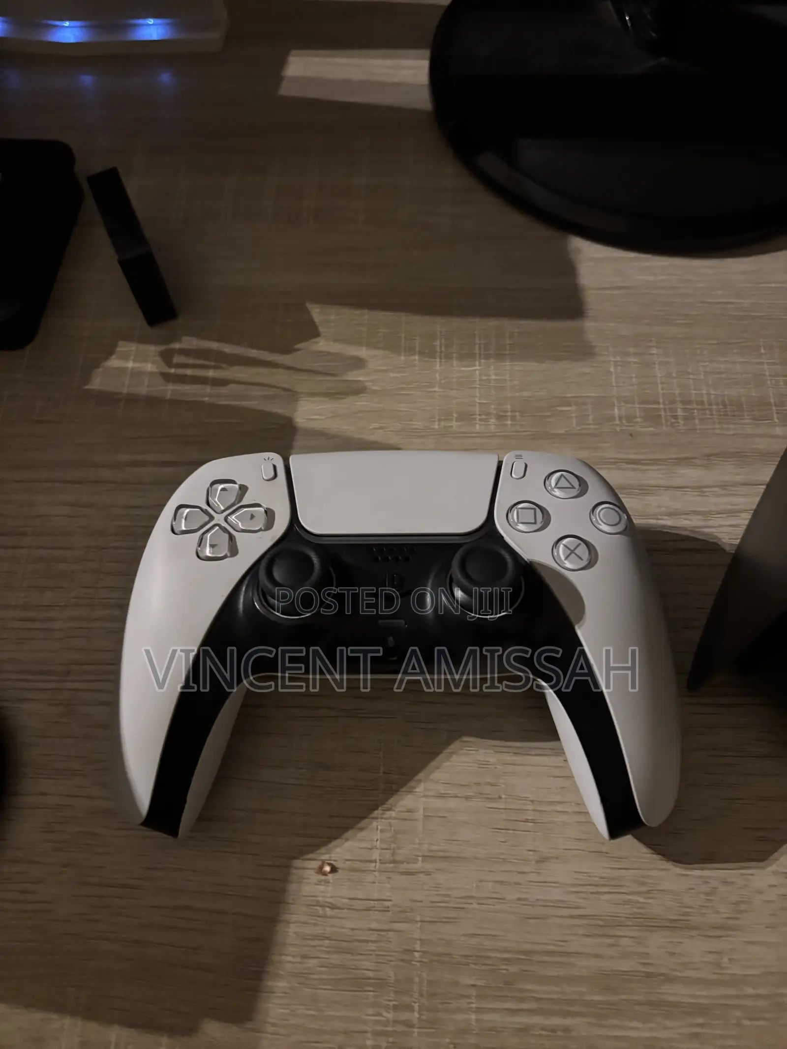 PS5 Standard Black Plated With a Controller