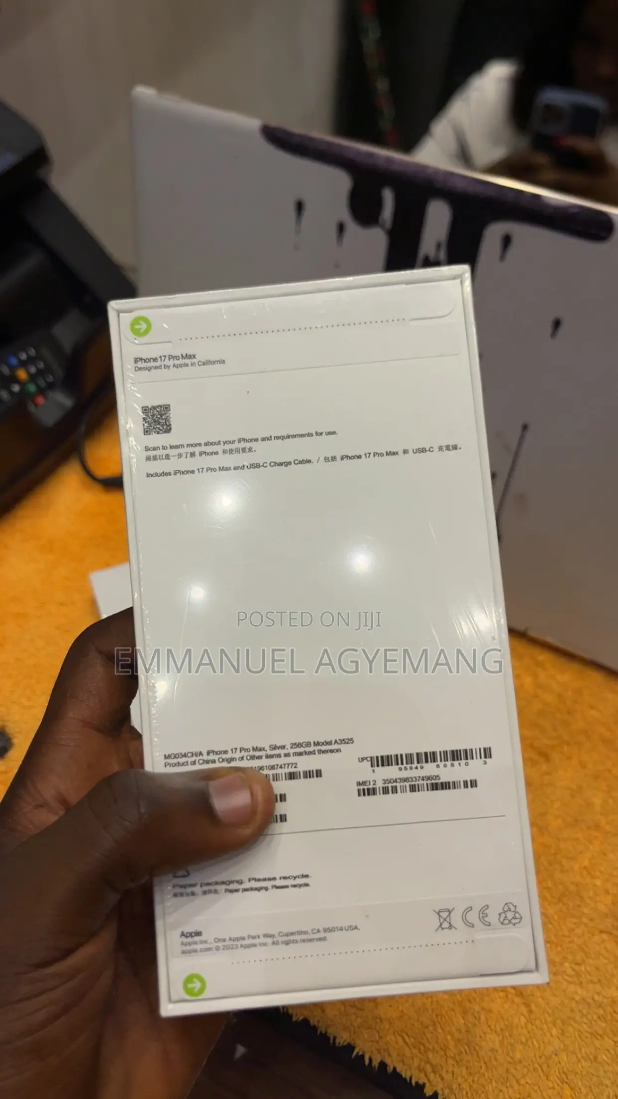 New Apple iPhone 17 Pro Max 256 GB Silver