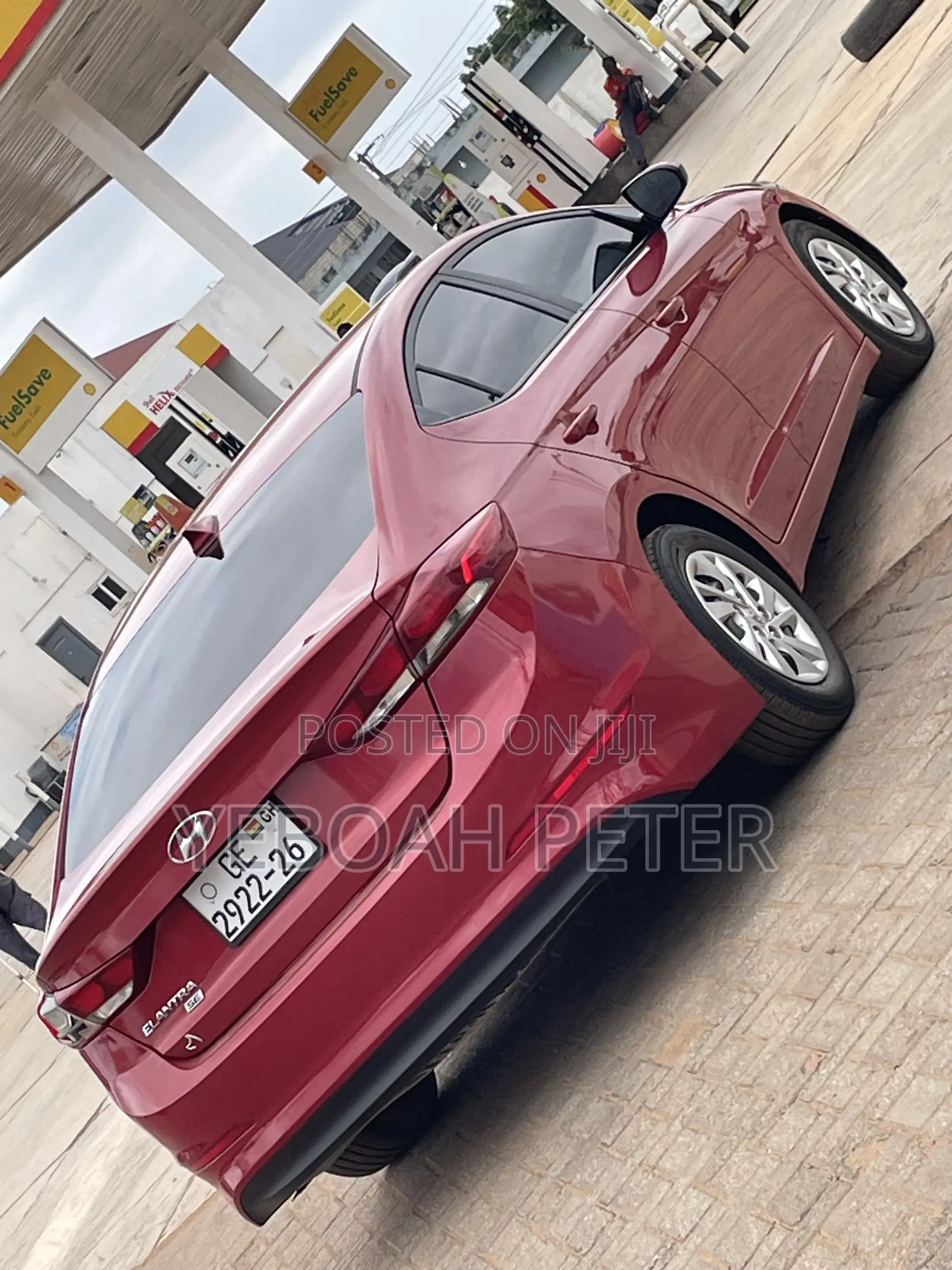 Hyundai Elantra 2017 Red