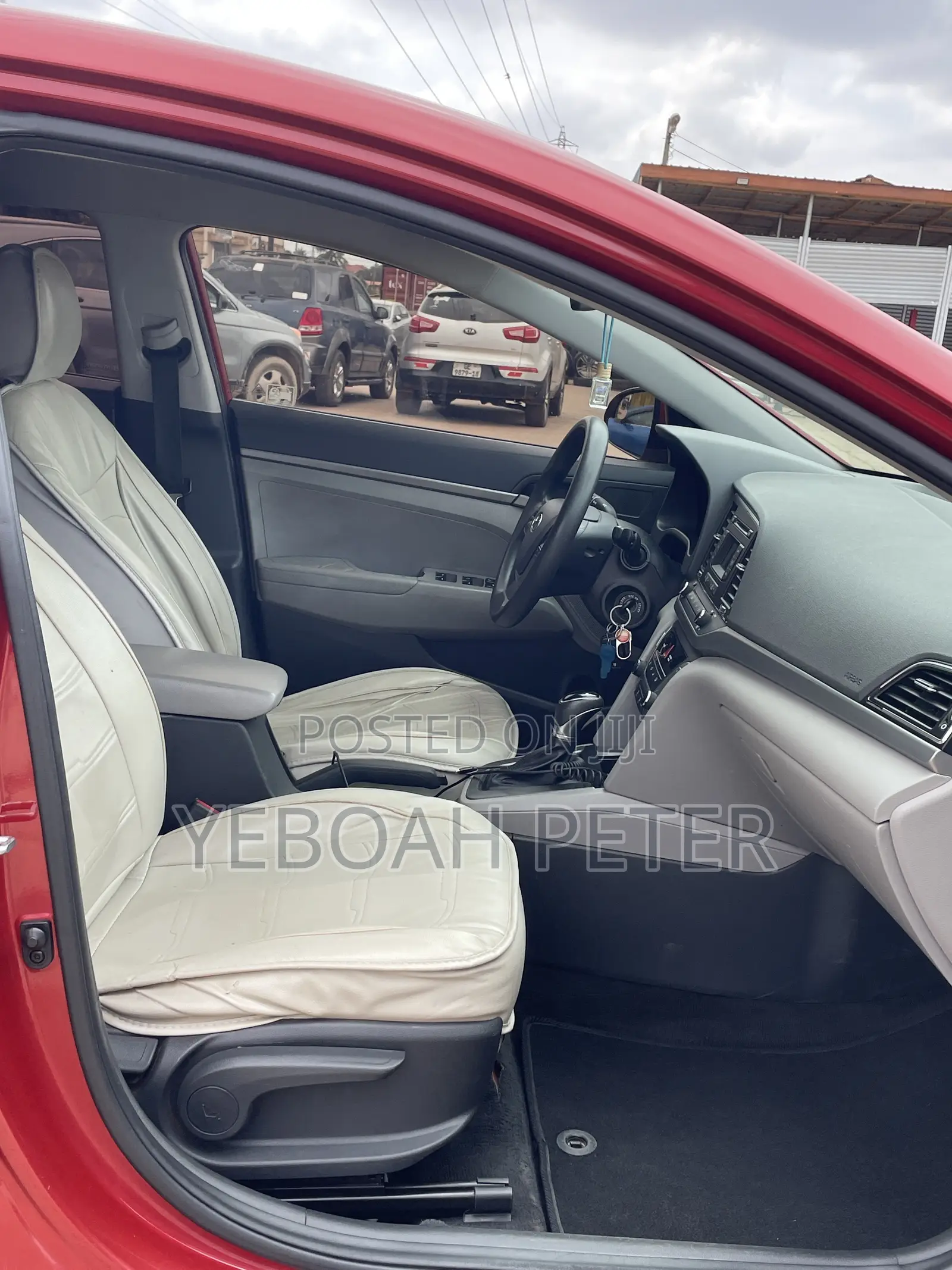 Hyundai Elantra 2017 Red