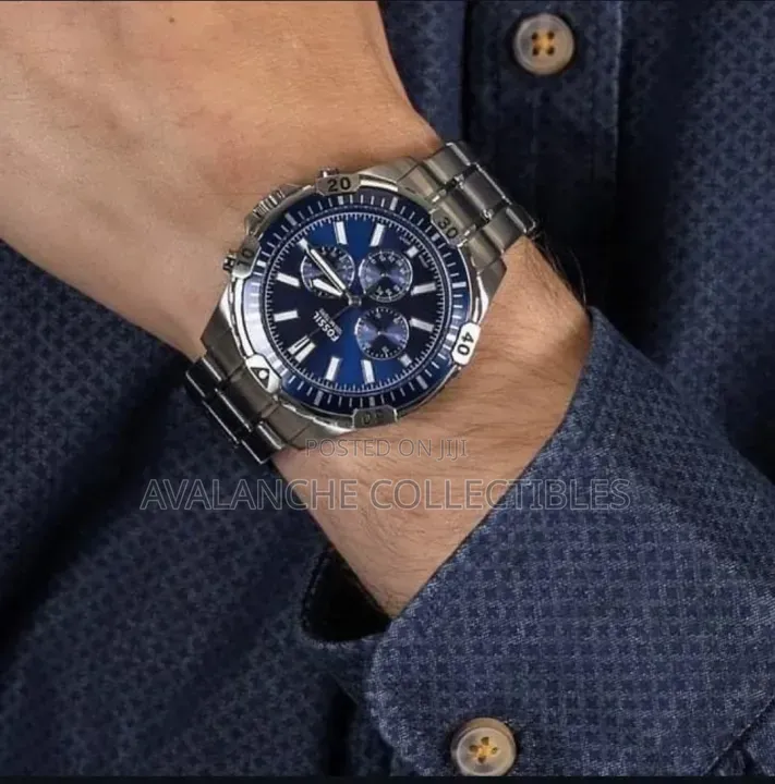 Fossil Garnette Gent's Chronograph Watch 43mm Case Size