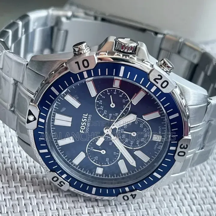 Fossil Garnette Gent's Chronograph Watch 43mm Case Size