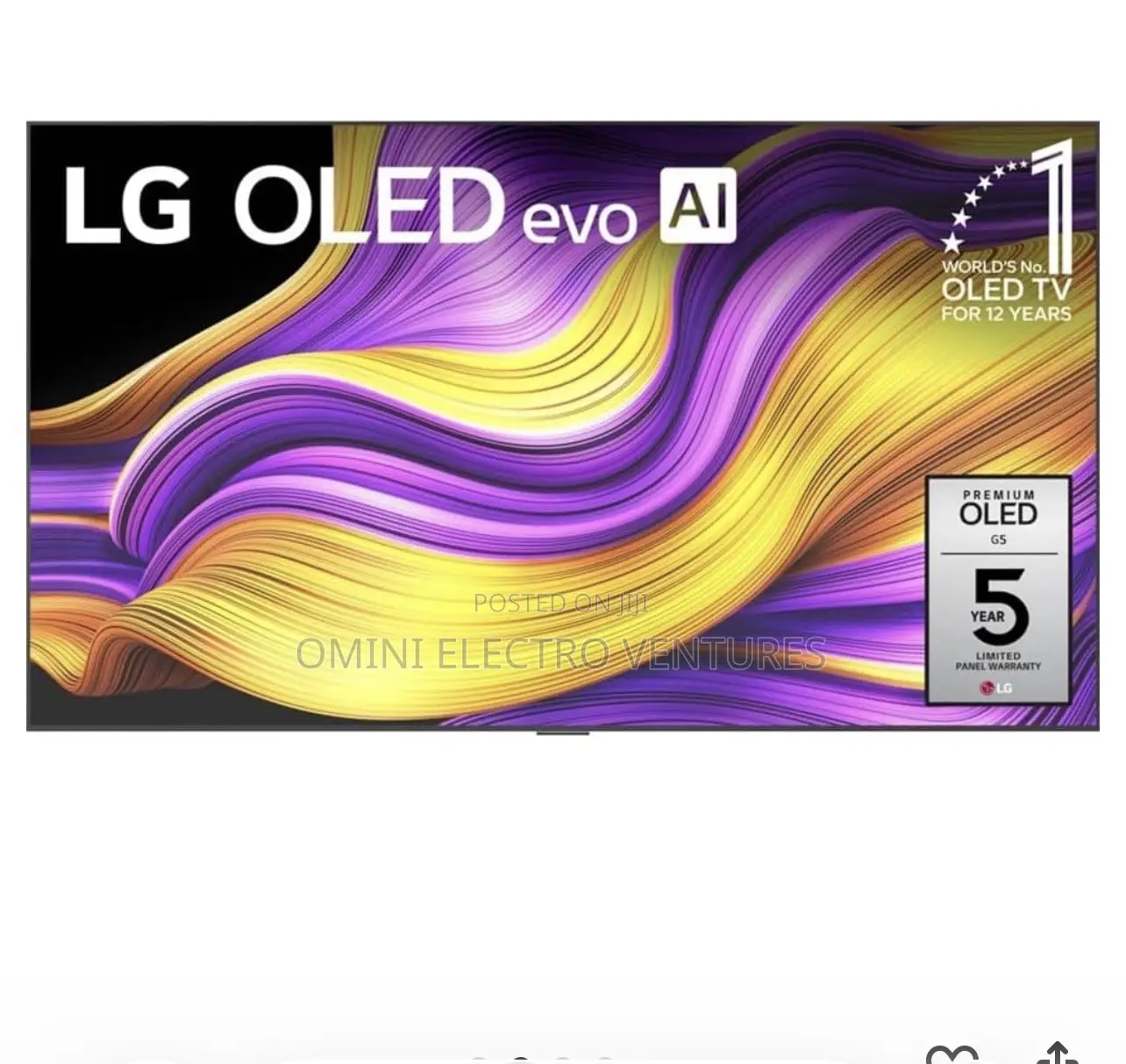 Factory Sealed LG 77 Oled G5 Evo