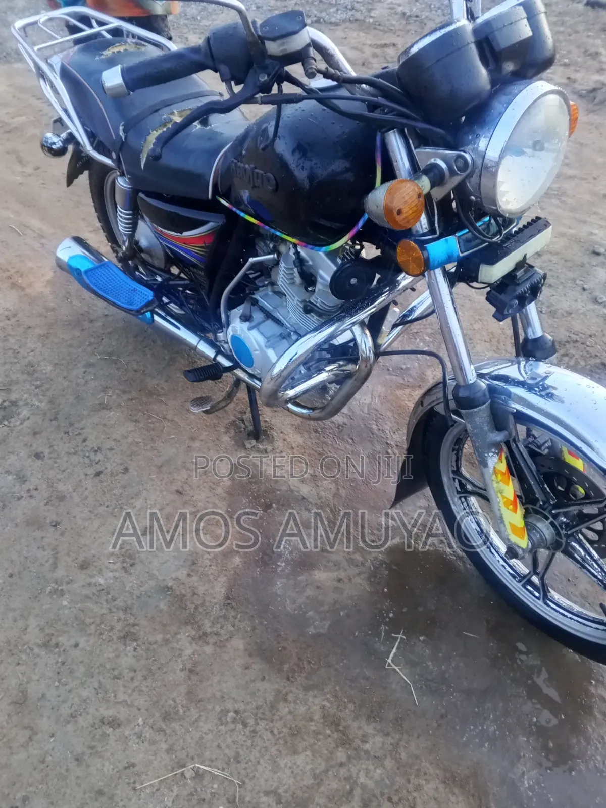 Haojue HJ125-8K 2020 Black