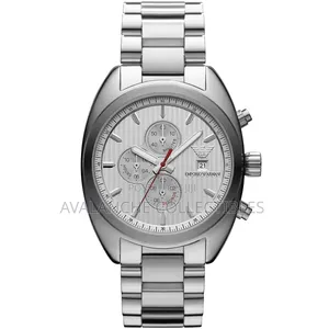 Emporio Armani Silver Tone Gent's Dress Watch 42mm Case Size