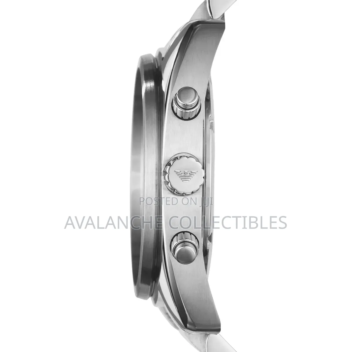 Emporio Armani Silver Tone Gent's Dress Watch 42mm Case Size