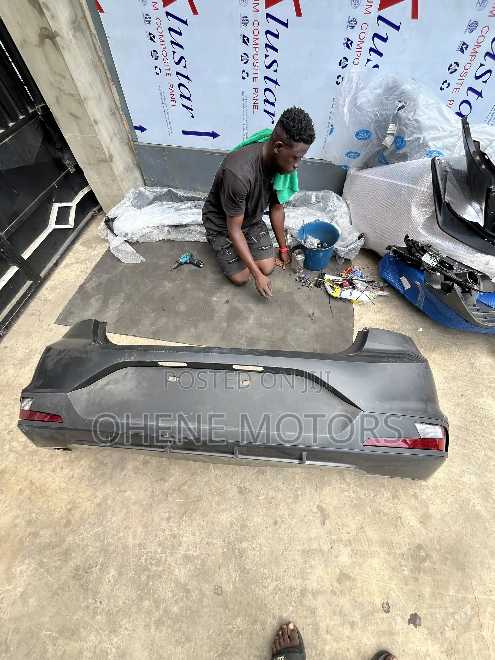 Hyundai Elantra 2019-2020 Back Bumper Complete Available