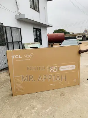 Affordable TCL 85p7L 85” Qled Google Television(Black)
