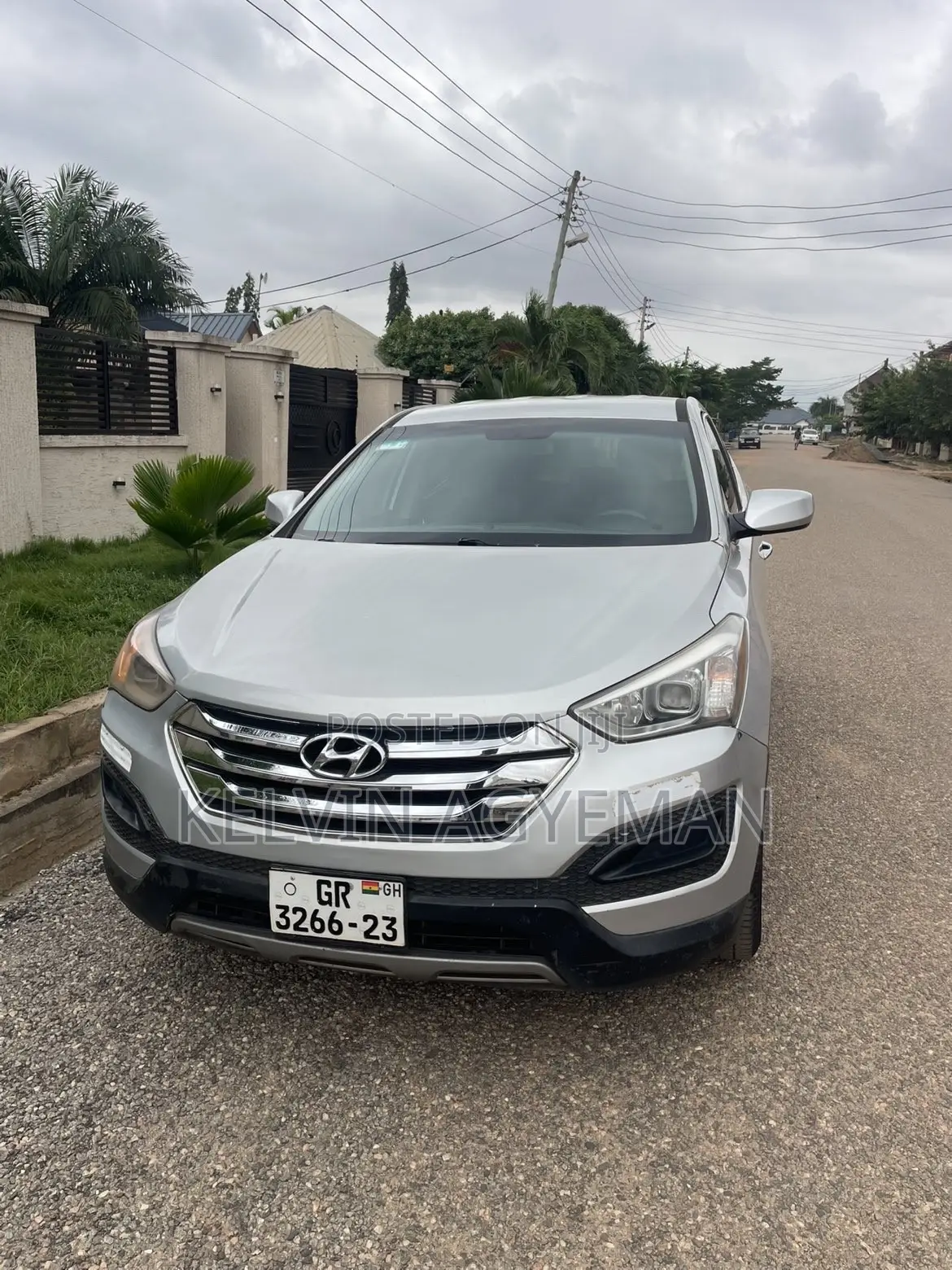Hyundai Santa Fe Limited AWD 2016 Gray