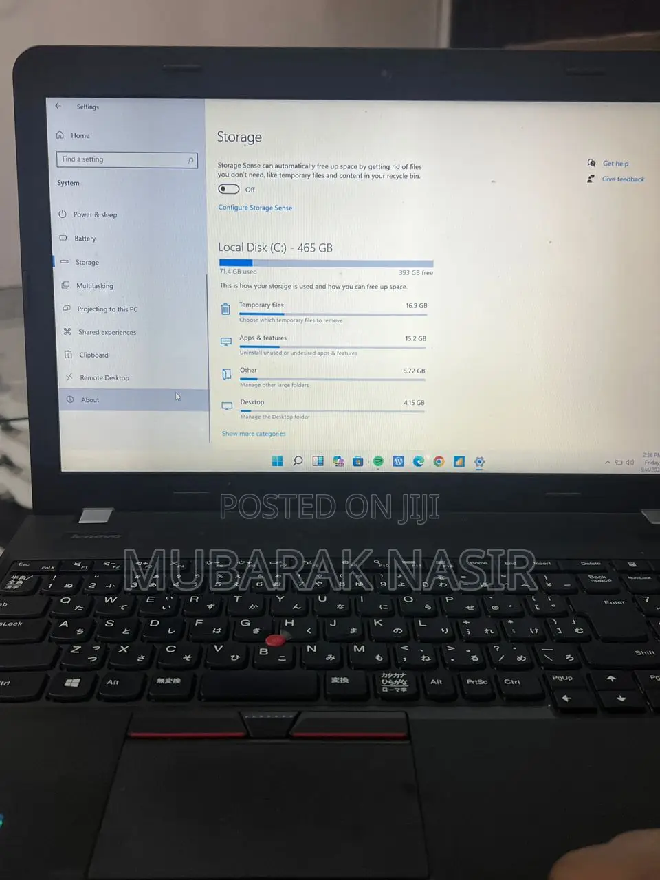 Laptop Lenovo ThinkPad T14 8GB Intel Core i5 SSD 512GB