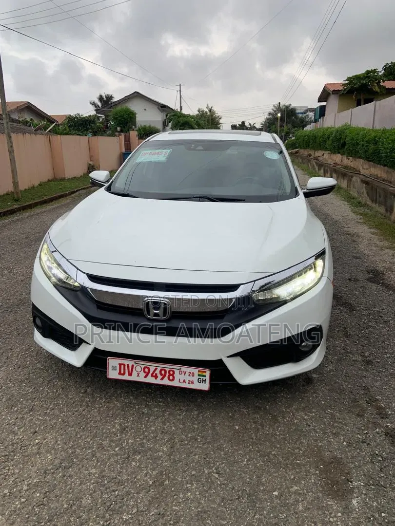 Honda Civic Touring 4dr Sedan (1.5L 4cyl) 2017 White