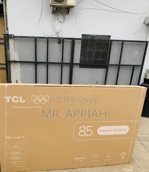 Fresh in Box TCL 85p7L Qled Smart Google TV(85”) Black