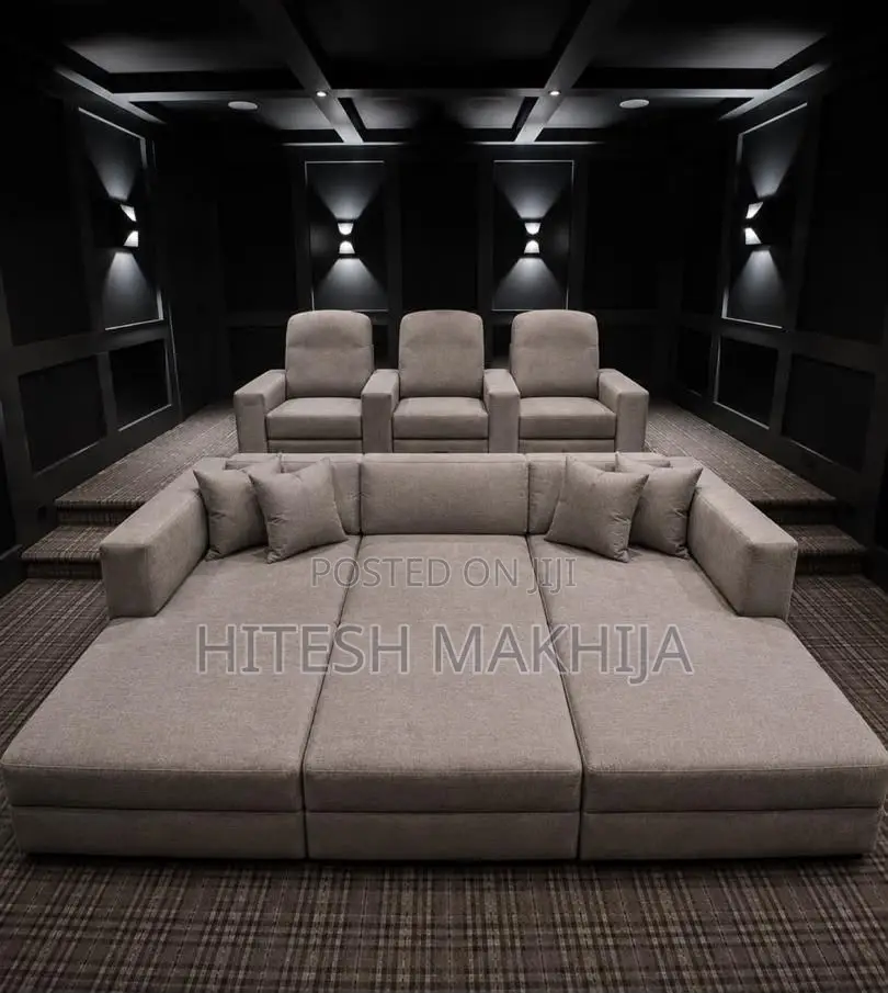 Premium Home Cinema / Theatre Seating Set – Excellent Condition
